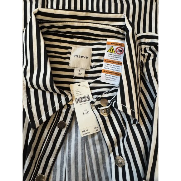 NWT Size S - The Bennet Buttondown Shirt Adaptive 100% Cotton (NWT US$ 98) - Picture 11 of 16